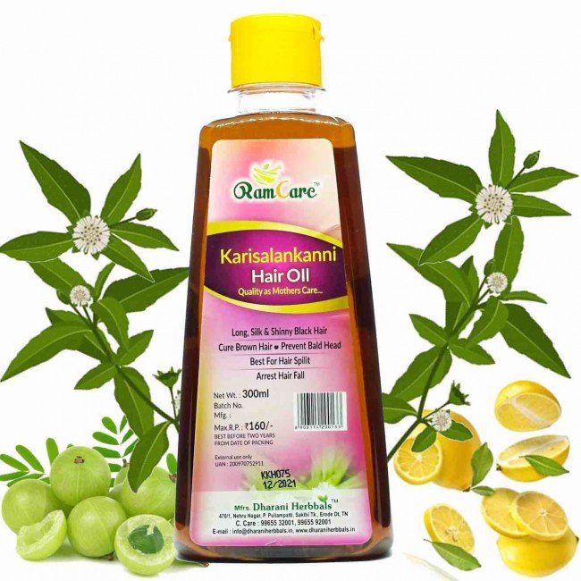 Ramcare Karisalankanni Herbal Hair Oil - 300ML